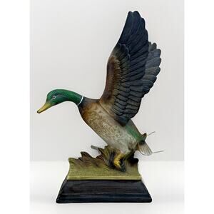 Vtg Flight Of The Mallard Figurine Special Edition Birds In Flight Collection￼￼
